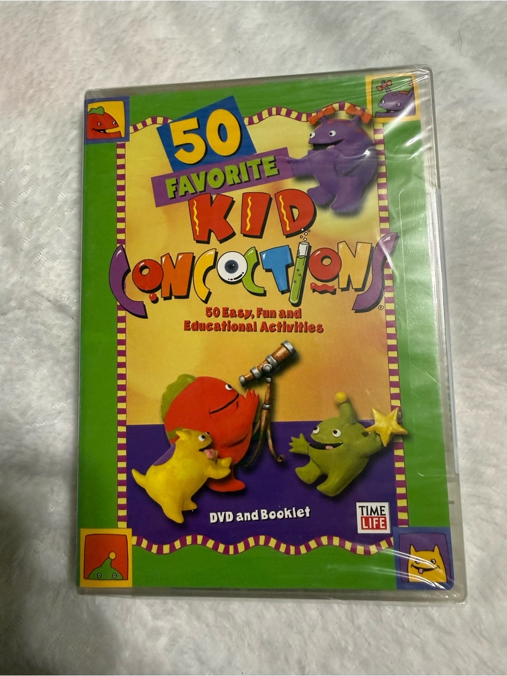 2006 50 Favorite Kid Concoctions DVD & Booklet Time Life Educational Activities